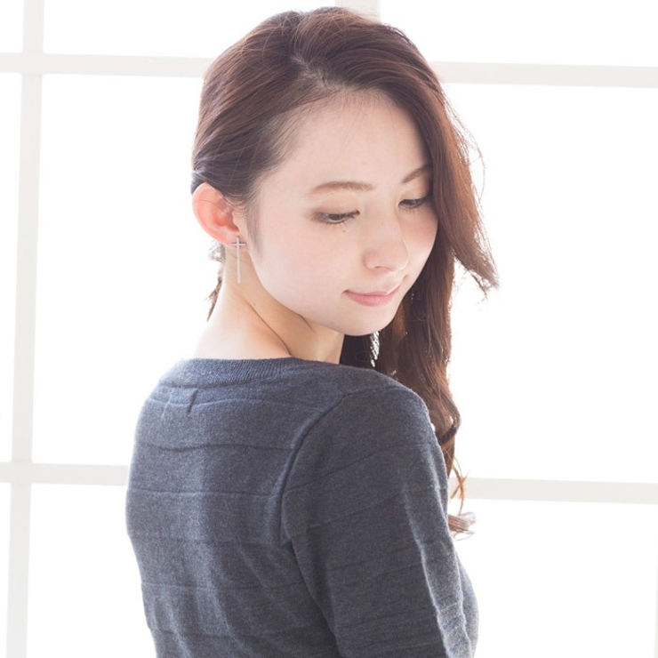 ピアス サージカルステンレス ロングクロス 1ペア レディース 両耳用 | ピアス専門店HOMESLICEPRODUCTIONS | 詳細画像5 