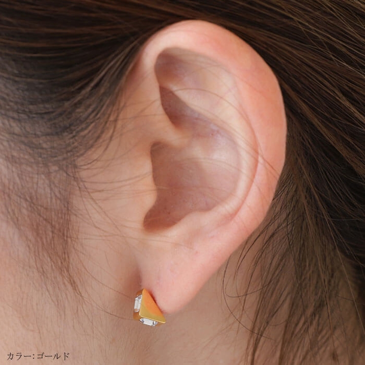 ピアス サージカルステンレス トライアングルジュエル | ピアス専門店HOMESLICEPRODUCTIONS | 詳細画像7 