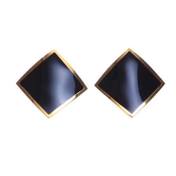 ゴールド | ピアス サージカルステンレス ダイヤカーブ 1ペア レディース 両耳用 | ピアス専門店HOMESLICEPRODUCTIONS