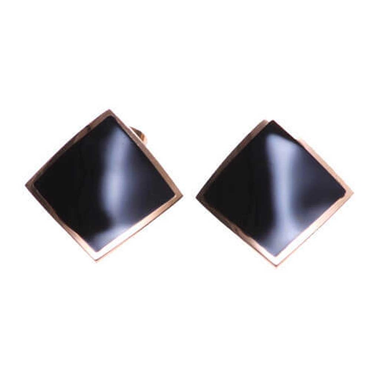 ピンクゴールド | ピアス サージカルステンレス ダイヤカーブ 1ペア レディース 両耳用 | ピアス専門店HOMESLICEPRODUCTIONS