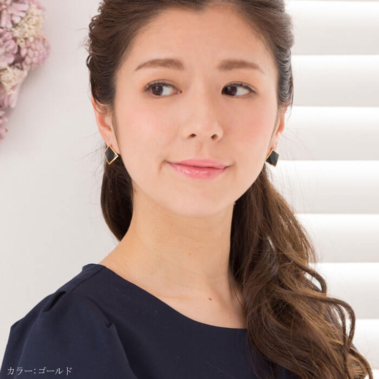 ピアス サージカルステンレス ダイヤカーブ 1ペア レディース 両耳用 | ピアス専門店HOMESLICEPRODUCTIONS | 詳細画像5 