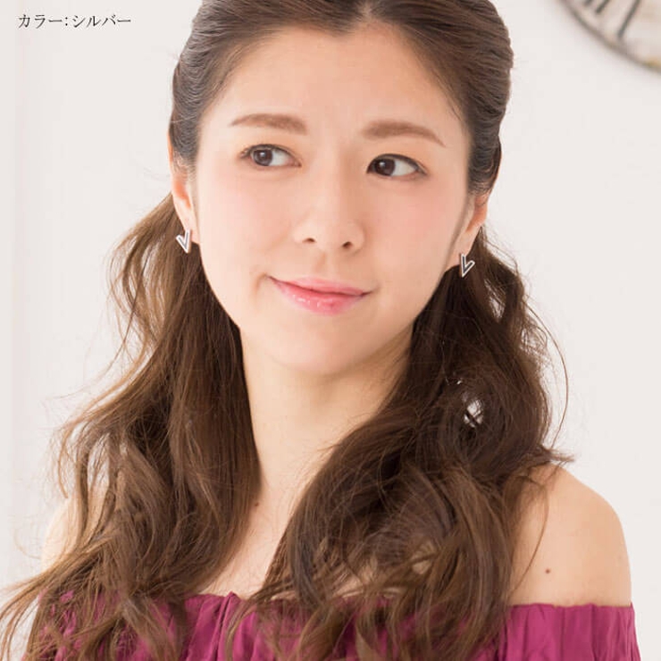 ピアス サージカルステンレス エッジ ピース 1ペア レディース 両耳用 | ピアス専門店HOMESLICEPRODUCTIONS | 詳細画像5 