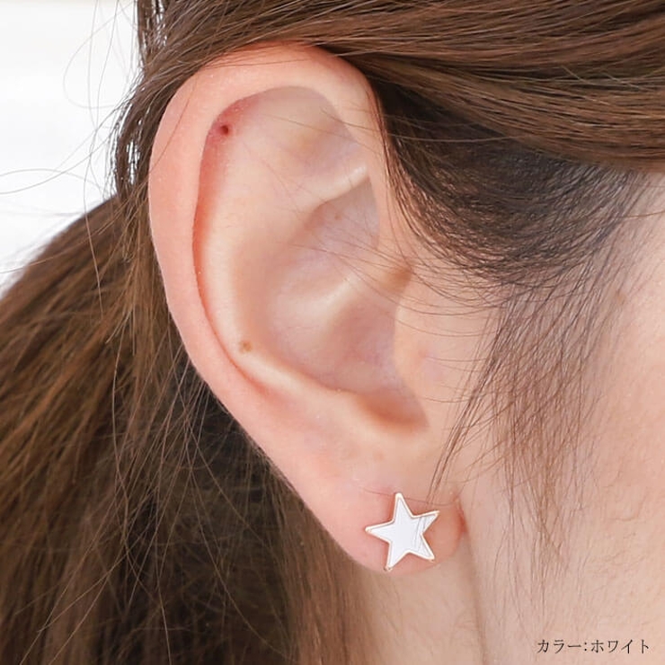 ピアス サージカルステンレス エッジ スター 1ペア レディース 両耳用 | ピアス専門店HOMESLICEPRODUCTIONS | 詳細画像3 