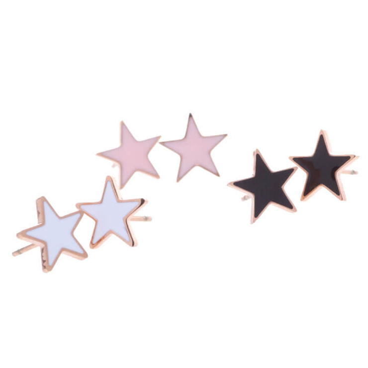 ピアス サージカルステンレス エッジ スター 1ペア レディース 両耳用 | ピアス専門店HOMESLICEPRODUCTIONS | 詳細画像1 