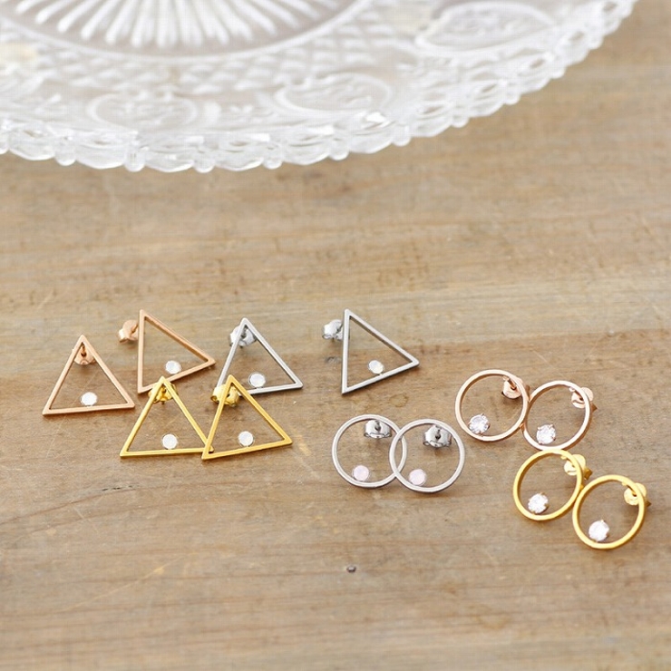 ピアス サージカルステンレス グラフィックフレーム | ピアス専門店HOMESLICEPRODUCTIONS | 詳細画像7 