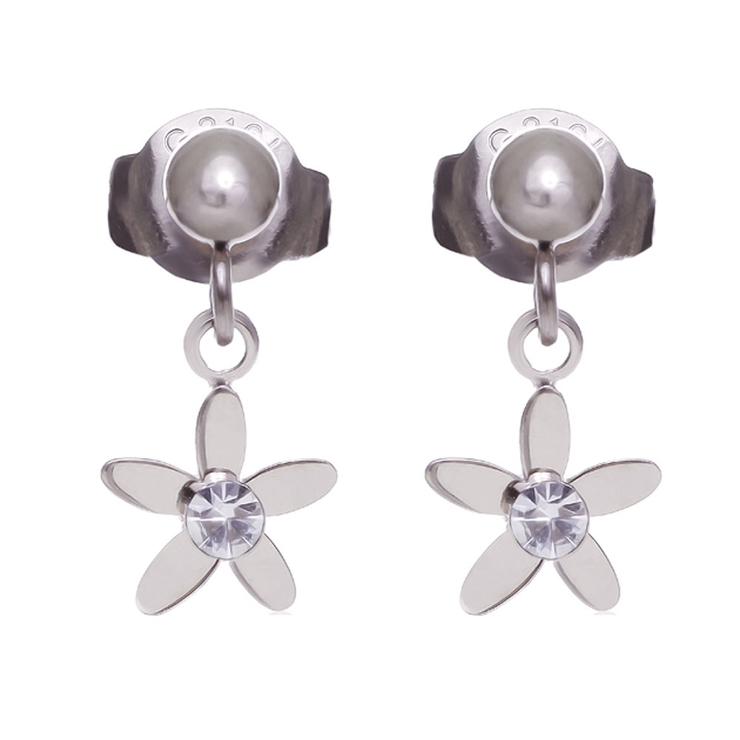 シルバー | ピアス サージカルステンレス ミニフラワー 1ペア レディース 両耳用 | ピアス専門店HOMESLICEPRODUCTIONS