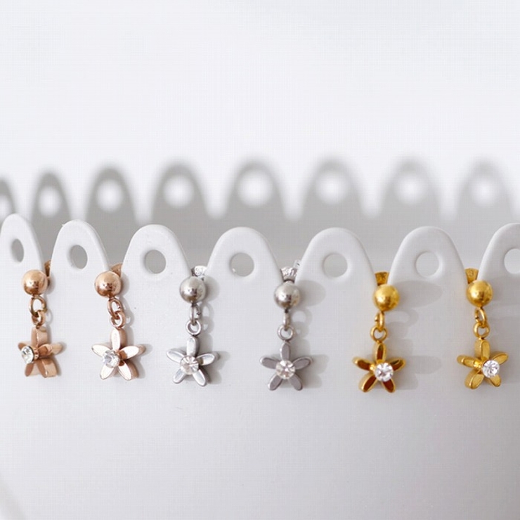 ピアス サージカルステンレス ミニフラワー 1ペア レディース 両耳用 | ピアス専門店HOMESLICEPRODUCTIONS | 詳細画像7 