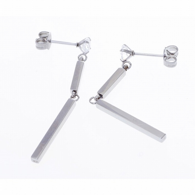 ピアス サージカルステンレス スクエアスティック＆ジュエル | ピアス専門店HOMESLICEPRODUCTIONS | 詳細画像2 