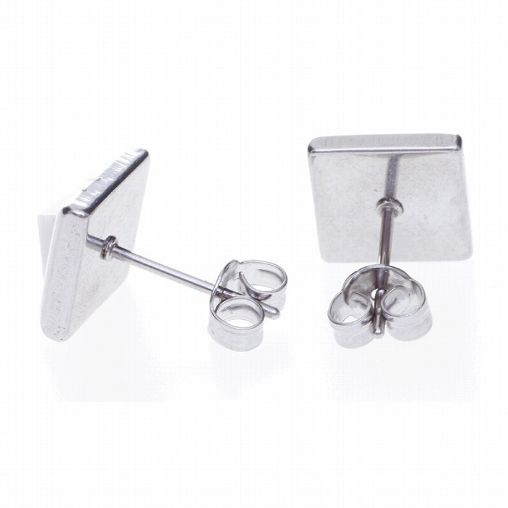 ピアス サージカルステンレス スクエアジュエル 1ペア レディース 両耳用 | ピアス専門店HOMESLICEPRODUCTIONS | 詳細画像2 