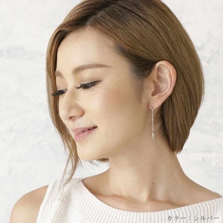 ピアス サージカルステンレス スタッズチェーン | ピアス専門店HOMESLICEPRODUCTIONS | 詳細画像4 