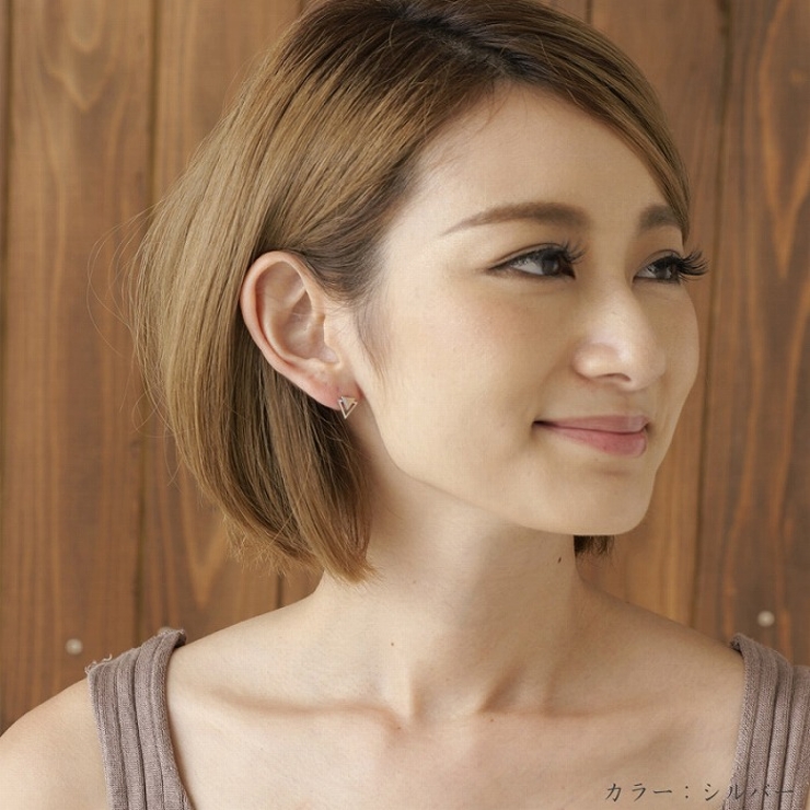 ピアス サージカルステンレス ダブルトライアングル 1ペア レディース 両耳用 | ピアス専門店HOMESLICEPRODUCTIONS | 詳細画像8 