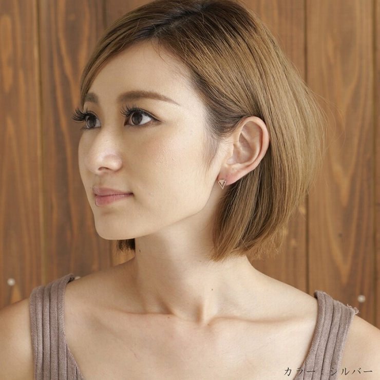 ピアス サージカルステンレス ダブルトライアングル 1ペア レディース 両耳用 | ピアス専門店HOMESLICEPRODUCTIONS | 詳細画像9 