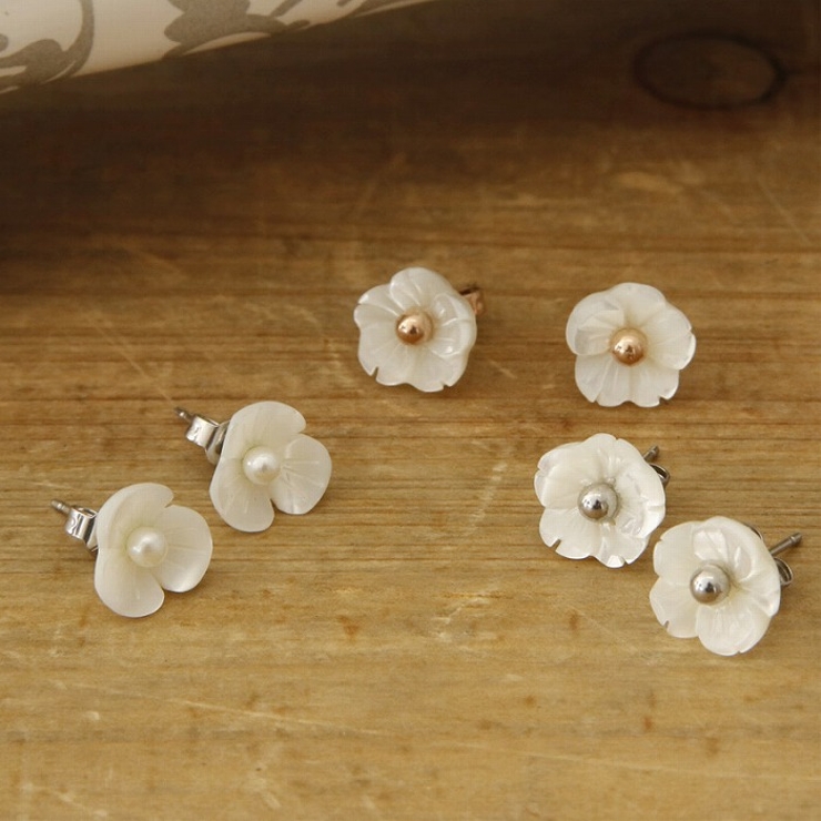 ピアス サージカルステンレス フラワー 1ペア レディース 両耳用 | ピアス専門店HOMESLICEPRODUCTIONS | 詳細画像7 