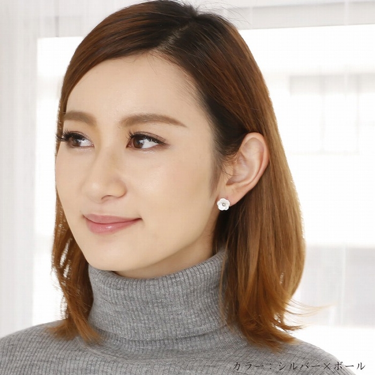 ピアス サージカルステンレス フラワー 1ペア レディース 両耳用 | ピアス専門店HOMESLICEPRODUCTIONS | 詳細画像9 