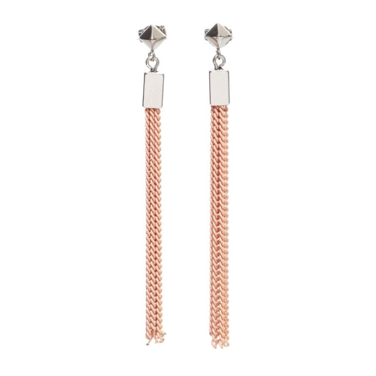 ブルー | ピアス サージカルステンレス ビーズフリンジ | ピアス専門店HOMESLICEPRODUCTIONS