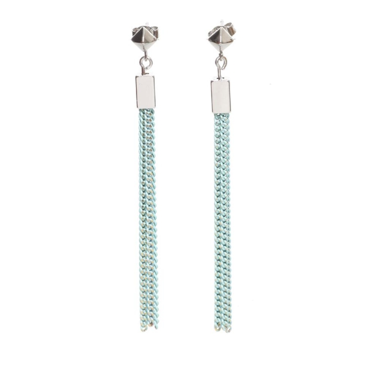 ピンク | ピアス サージカルステンレス ビーズフリンジ | ピアス専門店HOMESLICEPRODUCTIONS