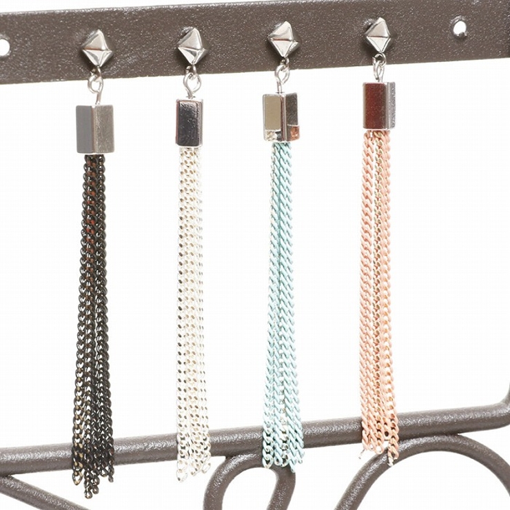 ピアス サージカルステンレス ビーズフリンジ | ピアス専門店HOMESLICEPRODUCTIONS | 詳細画像3 