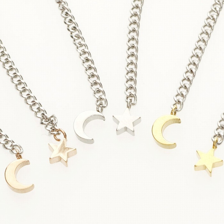 ピアス サージカルステンレス ムーン＆スターチェーン | ピアス専門店HOMESLICEPRODUCTIONS | 詳細画像6 