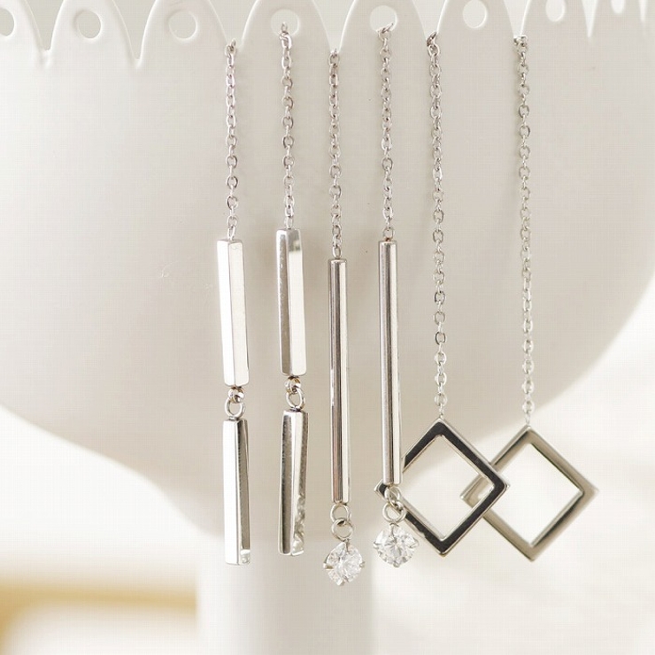 ピアス サージカルステンレス グラフィックチャームチェーン | ピアス専門店HOMESLICEPRODUCTIONS | 詳細画像4 