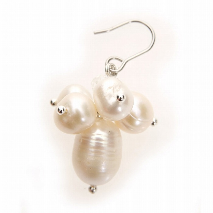 ピアス サージカルステンレス パールチャーム  1ペア レディース 両耳用 | ピアス専門店HOMESLICEPRODUCTIONS | 詳細画像3 