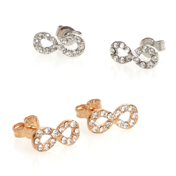 ピアス サージカルステンレス ミニジュエル リボン 1ペア レディース 両耳用 | ピアス専門店HOMESLICEPRODUCTIONS | 詳細画像1 