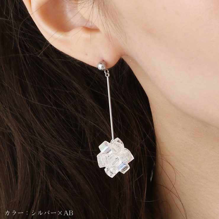 ピアス サージカルステンレス ビーズフラワー 1ペア レディース 両耳用 | ピアス専門店HOMESLICEPRODUCTIONS | 詳細画像5 