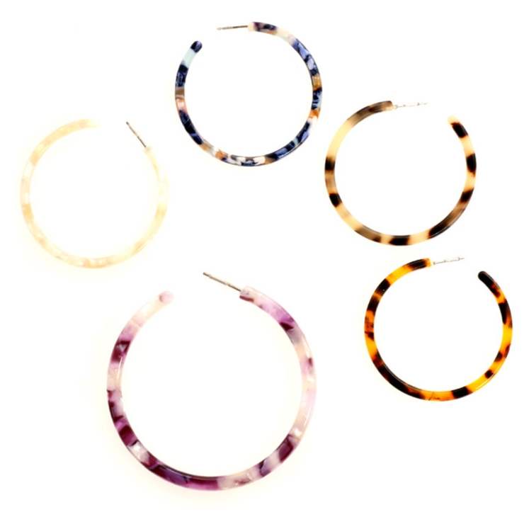 ピアス サージカルステンレス マーブルカラー | ピアス専門店HOMESLICEPRODUCTIONS | 詳細画像1 