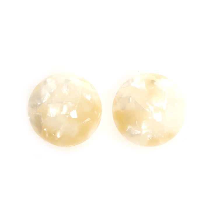 ホワイトマーブル | ピアス サージカルステンレス マーブルカラー | ピアス専門店HOMESLICEPRODUCTIONS