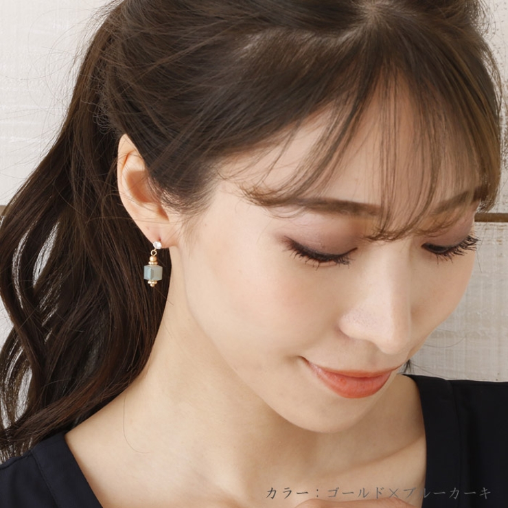 ピアス サージカルステンレス ジュエル＆キューブビーズ | ピアス専門店HOMESLICEPRODUCTIONS | 詳細画像9 