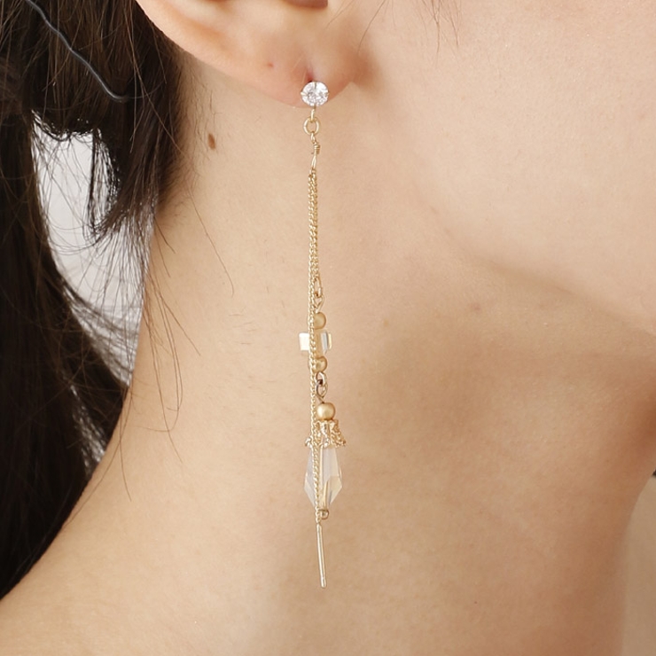 ピアス サージカルステンレス ジュエル＆ガラスビーズ | ピアス専門店HOMESLICEPRODUCTIONS | 詳細画像4 