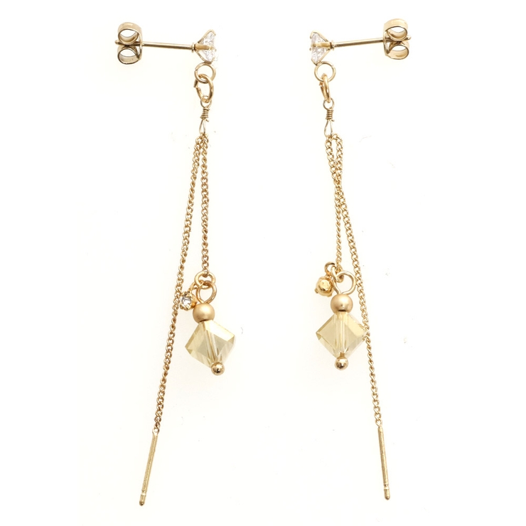 ゴールド | ピアス サージカルステンレス ジュエル＆キューブ | ピアス専門店HOMESLICEPRODUCTIONS