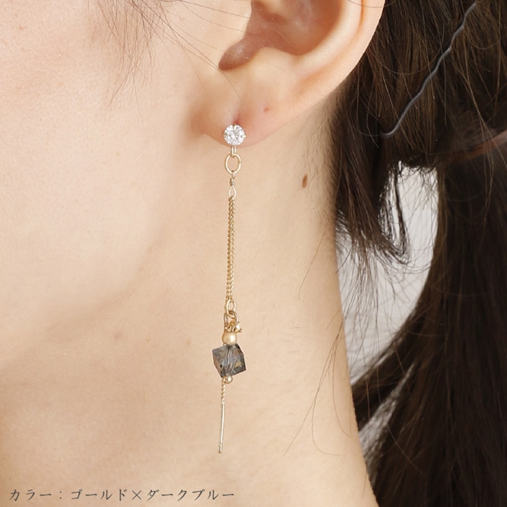 ピアス サージカルステンレス ジュエル＆キューブ | ピアス専門店HOMESLICEPRODUCTIONS | 詳細画像4 