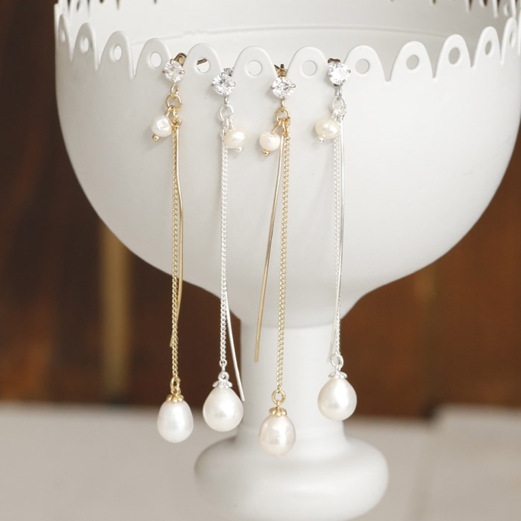 ピアス サージカルステンレス チェーン＆カーブスティック | ピアス専門店HOMESLICEPRODUCTIONS | 詳細画像3 