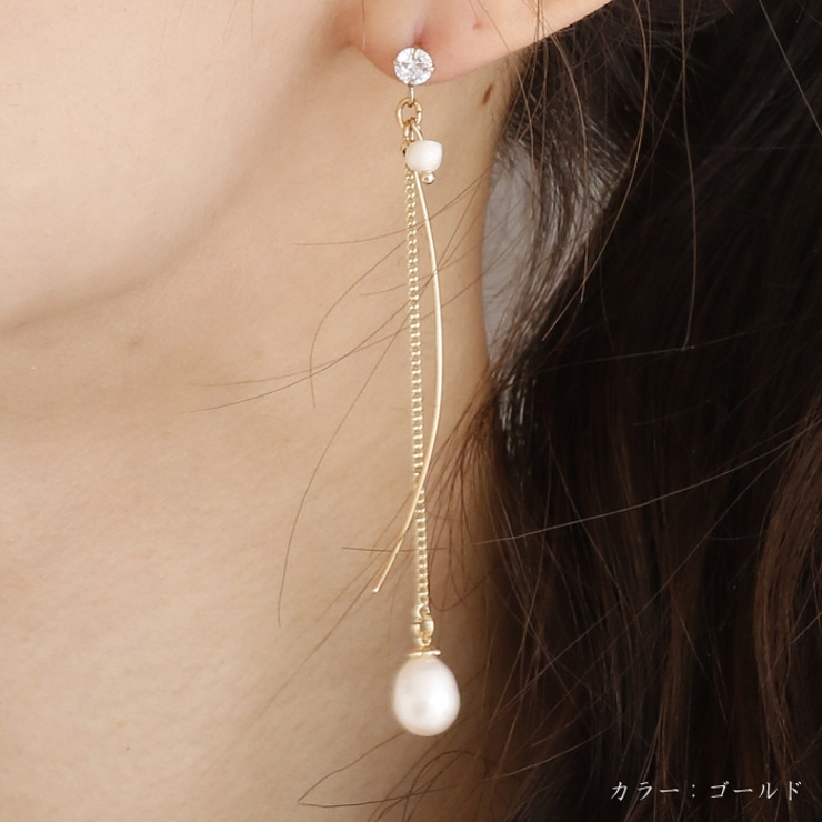 ピアス サージカルステンレス チェーン＆カーブスティック | ピアス専門店HOMESLICEPRODUCTIONS | 詳細画像5 