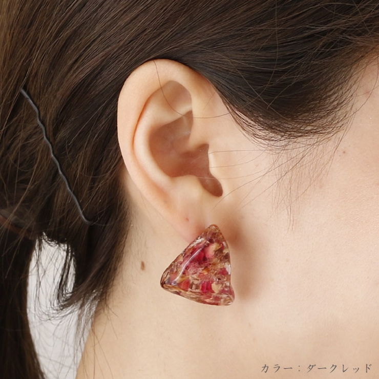 ピアス サージカルステンレス ストーンモチーフ 1ペア レディース 両耳用 | ピアス専門店HOMESLICEPRODUCTIONS | 詳細画像4 