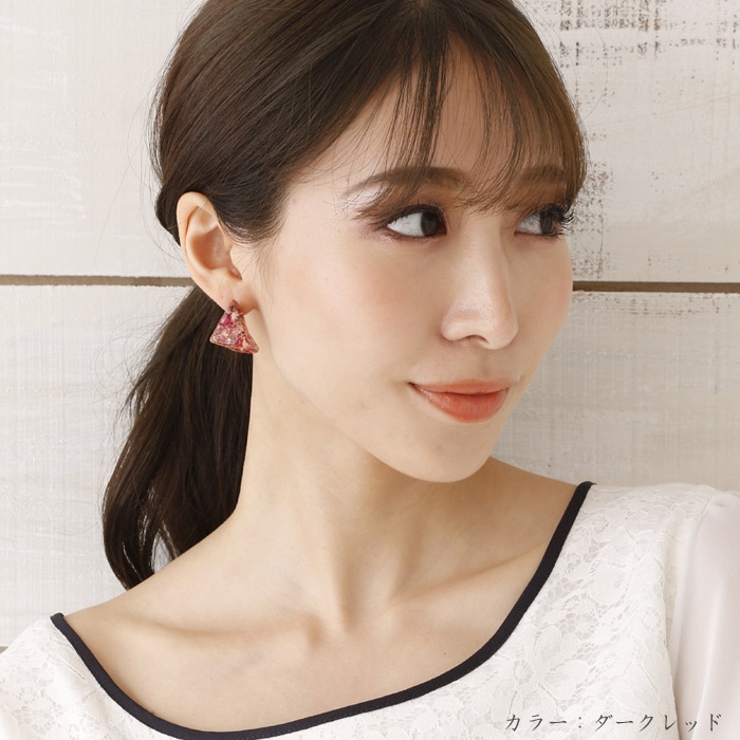 ピアス サージカルステンレス ストーンモチーフ 1ペア レディース 両耳用 | ピアス専門店HOMESLICEPRODUCTIONS | 詳細画像9 