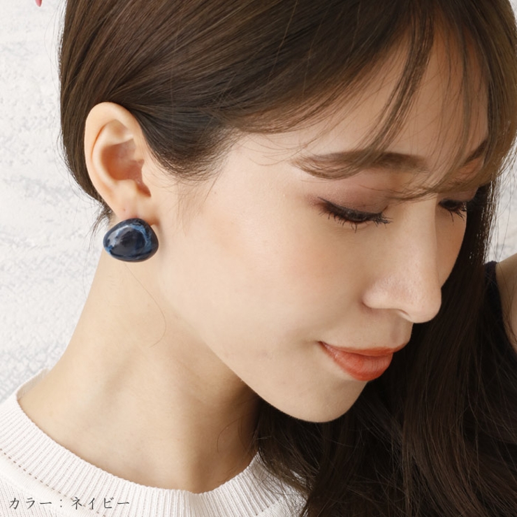 ピアス サージカルステンレス ストーンモチーフ 1ペア レディース 両耳用 | ピアス専門店HOMESLICEPRODUCTIONS | 詳細画像9 