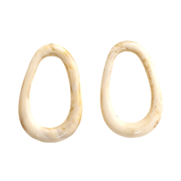 ホワイト | ピアス サージカルステンレス グラフィック | ピアス専門店HOMESLICEPRODUCTIONS