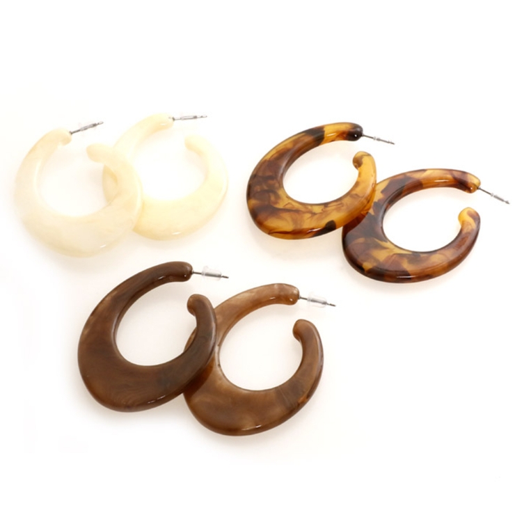 ピアス サージカルステンレス カッティングオーバル 1ペア レディース 両耳用 | ピアス専門店HOMESLICEPRODUCTIONS | 詳細画像1 