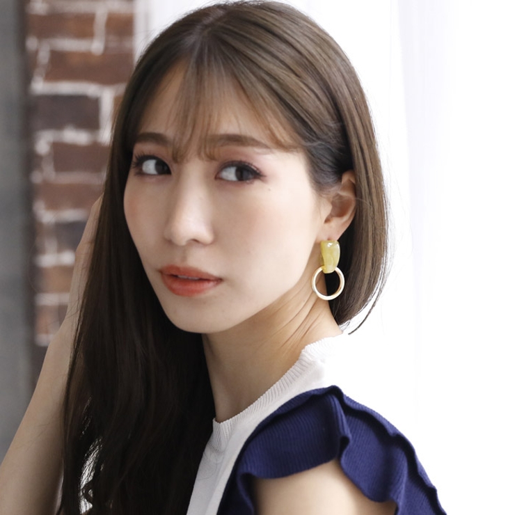 ピアス サージカルステンレス グラフィック×フープ 1ペア レディース 両耳用 | ピアス専門店HOMESLICEPRODUCTIONS | 詳細画像9 