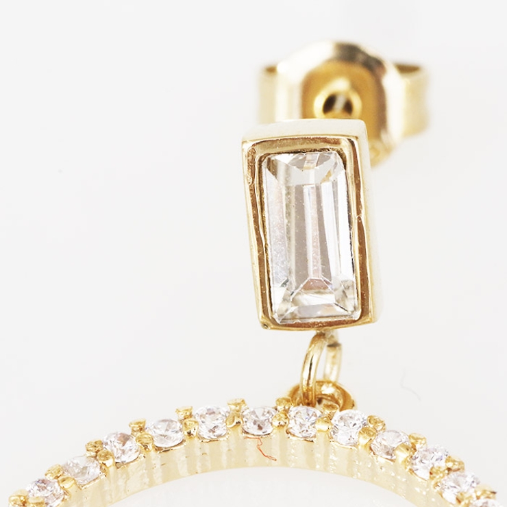 ピアス サージカルステンレス ジュエルサークル 1ペア レディース 両耳用 | ピアス専門店HOMESLICEPRODUCTIONS | 詳細画像6 