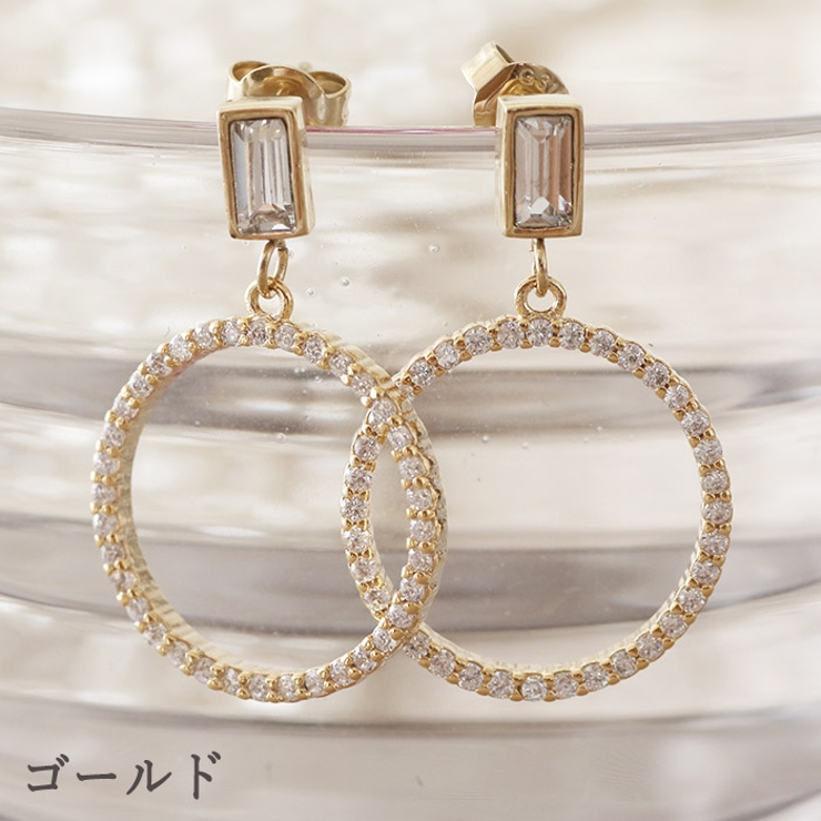 ピアス サージカルステンレス ジュエルサークル 1ペア レディース 両耳用 | ピアス専門店HOMESLICEPRODUCTIONS | 詳細画像3 