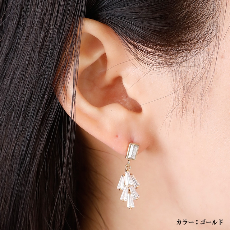 ピアス サージカルステンレス ジュエルリーフ 1ペア レディース 両耳用 | ピアス専門店HOMESLICEPRODUCTIONS | 詳細画像4 