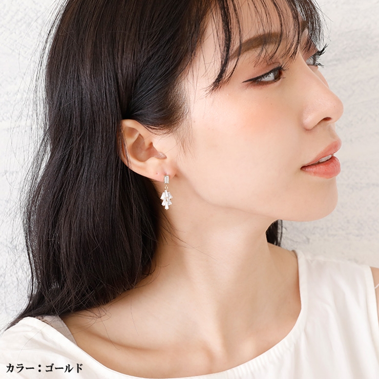 ピアス サージカルステンレス ジュエルリーフ 1ペア レディース 両耳用 | ピアス専門店HOMESLICEPRODUCTIONS | 詳細画像8 