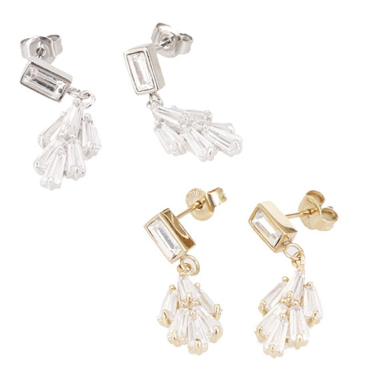 ピアス サージカルステンレス ジュエルリーフ 1ペア レディース 両耳用 | ピアス専門店HOMESLICEPRODUCTIONS | 詳細画像1 