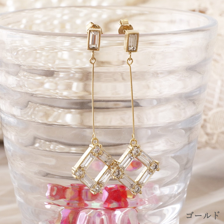 ピアス サージカルステンレス レクタングルジュエル | ピアス専門店HOMESLICEPRODUCTIONS | 詳細画像6 