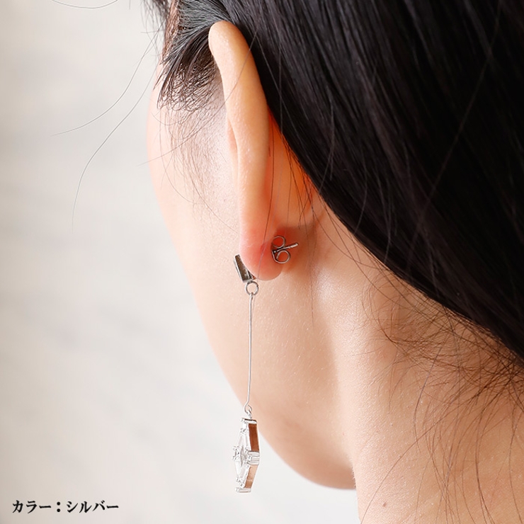 ピアス サージカルステンレス レクタングルジュエル | ピアス専門店HOMESLICEPRODUCTIONS | 詳細画像5 