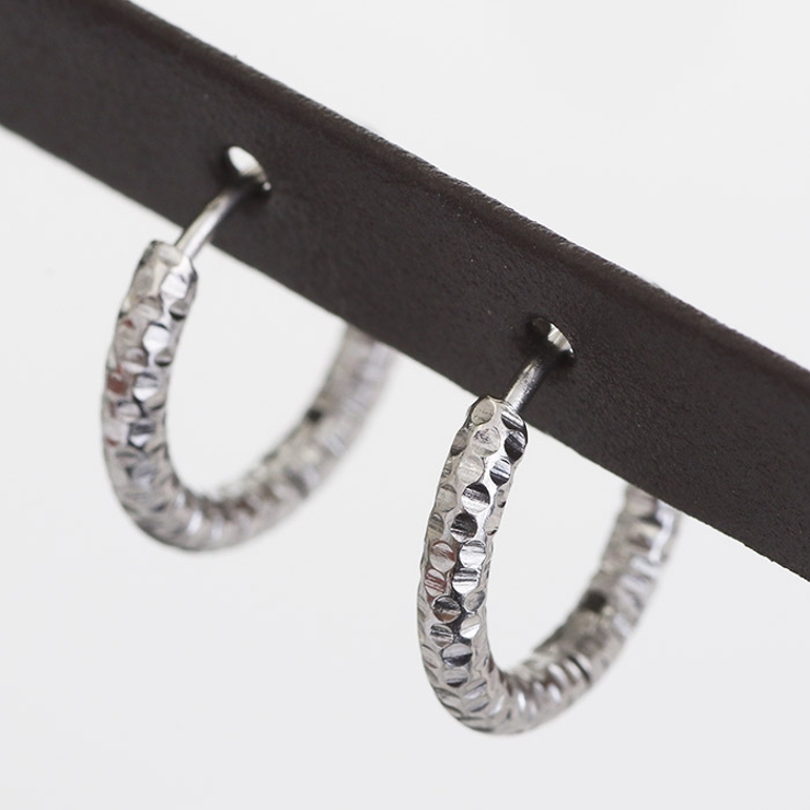 ピアス サージカルステンレス デザインフープ 1ペア レディース 両耳用 | ピアス専門店HOMESLICEPRODUCTIONS | 詳細画像7 