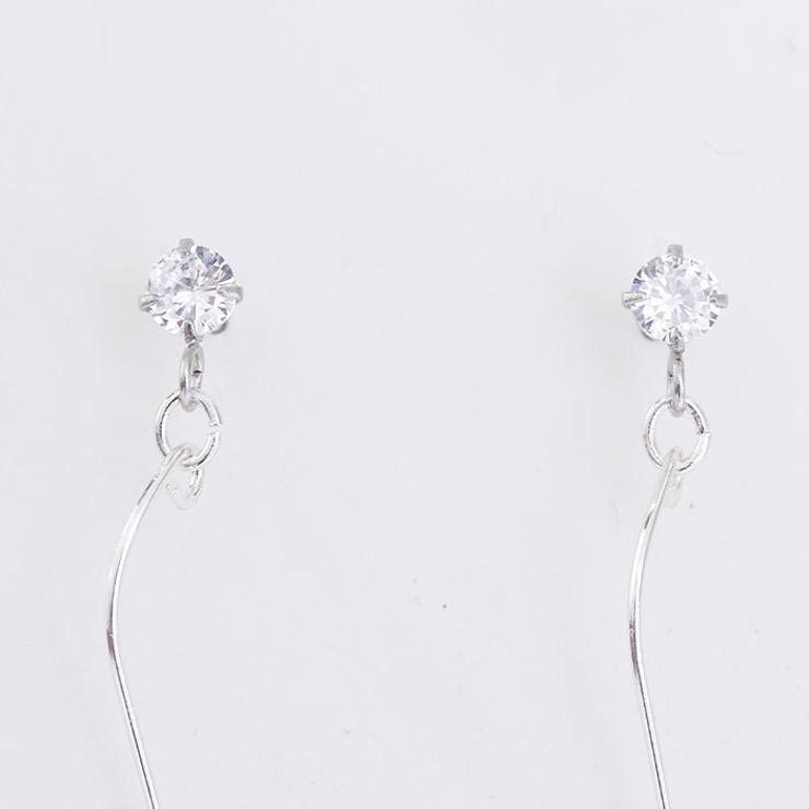 ピアス サージカルステンレス ウェーブスティック×ラウンドプレート＆フレーム | ピアス専門店HOMESLICEPRODUCTIONS | 詳細画像7 