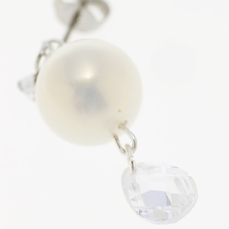 ピアス サージカルステンレス パール＆ティアドロップジュエル | ピアス専門店HOMESLICEPRODUCTIONS | 詳細画像7 